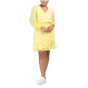 Wrap front mini Dress. Size small